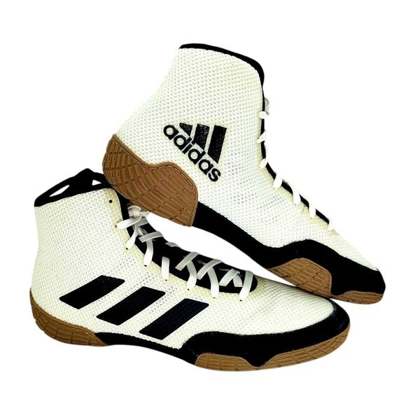 Adidas Tech Fall 2.0 Mens White Wrestling Shoes - Size 9 - Picture 1 of 7